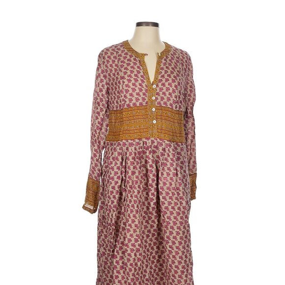 Anthropologie Marion Midi Dress by Othilia - Size 10 - Picture 1 of 3